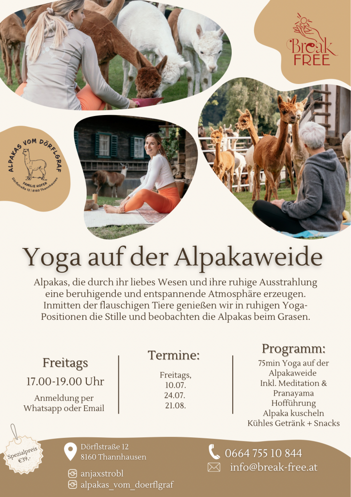 Blau Beige Abstrakt Einfach Alpen Reise Flyer